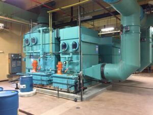 Chemical scrubber equipment designed and installed by WEA